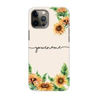 Zonnebloemen: Volledig geprint iPhone 12 Hoesje