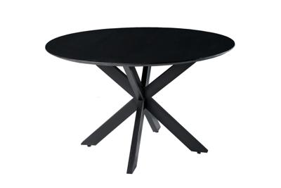 Oslo Black Round 130 cm-12665
