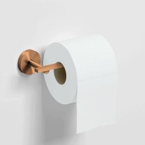 Toiletrolhouder Clou Flat L Vorm Zonder Klep Brons Geborsteld PVD Clou