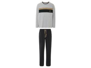 LIVERGY Heren pyjama (Grijs, S)