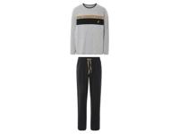 LIVERGY Heren pyjama (Grijs, S)