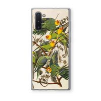 Carolinaparkiet: Samsung Galaxy Note 10 Transparant Hoesje