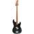 Fazley Outlaw Series Peacemaker Plus Black elektrische basgitaar met gigbag