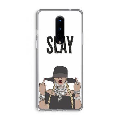 Slay All Day: OnePlus 8 Transparant Hoesje