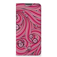 OPPO A54s | A16 | A16s Bookcase Swirl Pink