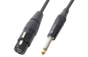 Skytronic CX40-3 audio kabel 3 m XLR (3-pin) 6.35mm Zwart