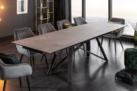 Eettafel Atlas 180-220-260cm Beton-Optiek Keramiek/ 40840 - thumbnail