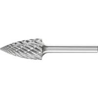 PFERD TOOLS 21122887 Freesstift Spitsboog Lengte 70 mm Afmeting, Ø 16 mm Werklengte 30 mm Schachtdiameter 6 mm PFERD TOOLS 21122887 Freesstift Spitsboog Lengte 70 mm Afmeting, Ø 16 mm Werklengte 30 mm Schachtdiameter 6 mm