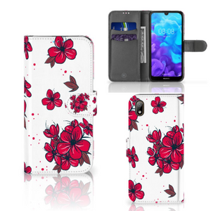 Huawei Y5 (2019) Hoesje Blossom Red