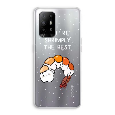 You're Shrimply The Best: Oppo A94 5G Transparant Hoesje