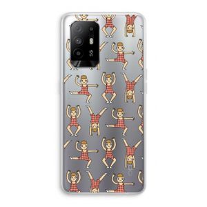 Gymboys: Oppo A95 5G Transparant Hoesje