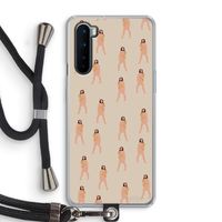 You're so golden: OnePlus Nord Transparant Hoesje met koord