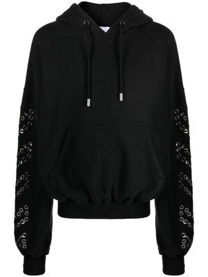Off-White hoodie Diag Stripe - Noir