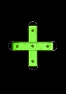 Hogtie - Glow in the Dark - Neon Green/Black