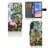 Telefoonhoesje met Pasjes voor Samsung Galaxy A05s Jungle