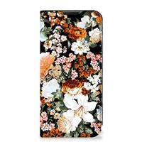 Smart Cover voor Samsung Galaxy Xcover 6 Pro Dark Flowers - thumbnail