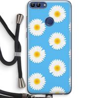 Margrietjes: Huawei P Smart (2018) Transparant Hoesje met koord