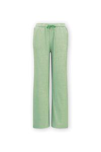 Pip Studio Lange Rechte Broek Petite Sumo Stripe Groen XXL