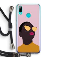 Yellow glasses: Huawei P Smart (2019) Transparant Hoesje met koord