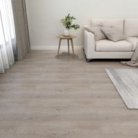 Vloerplanken zelfklevend 55 st 5,11 m PVC taupe