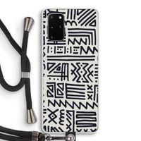 Marrakech print: Samsung Galaxy S20 Plus Transparant Hoesje met koord