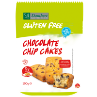 Damhert Gluten Free Lactose Free Choco Chip Cakes