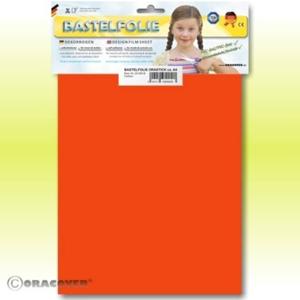 Oracover 25-064-B Plakfolie Orastick (l x b) 300 mm x 208 mm Rood, Oranje