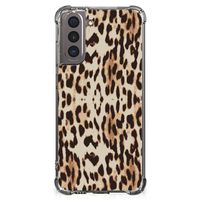 Samsung Galaxy S21 Case Anti-shock Leopard - thumbnail