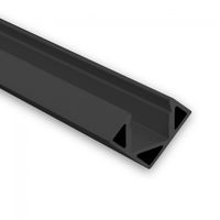 Hoek LED profiel PO23 zwart strip max 11,5mm breed 8104054 prijs p/m