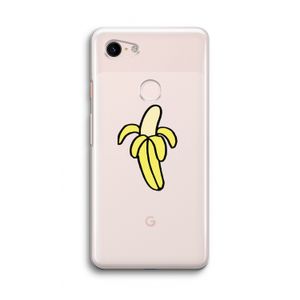 Banana: Google Pixel 3 Transparant Hoesje