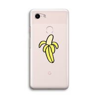 Banana: Google Pixel 3 Transparant Hoesje