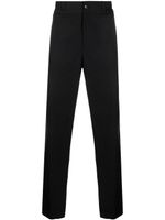 Lanvin pantalon droit à taille haute - Noir