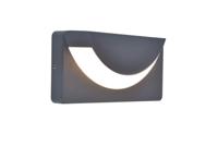 Lutec Unieke wandlampLups antraciet - 6402801118