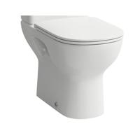 Laufen Lua duobloktoilet 36x65x42cm diepspoel zonder spoelrand PK zonder antikalkbehandeling Keramiek Pergamon h8240860490001