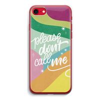 Don't call: iPhone SE 2020 Transparant Hoesje