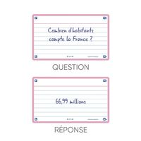 Flashcard Oxford 2.0 75x125mm 80vel 250gr lijn roze - thumbnail