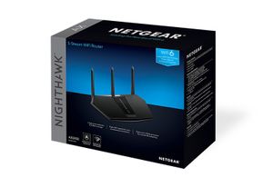 NETGEAR Nighthawk AX/5-Stream AX2400 WiFi 6 Router (RAX30)