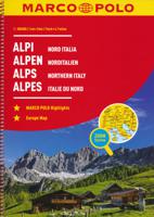 Wegenatlas Alpen en Noord-Italië | Marco Polo - thumbnail