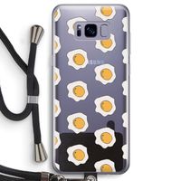 Bacon to my eggs #1: Samsung Galaxy S8 Transparant Hoesje met koord