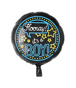 Neon folie ballon it&apos;s a boy