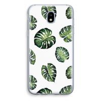 Tropische bladeren: Samsung Galaxy J5 (2017) Transparant Hoesje