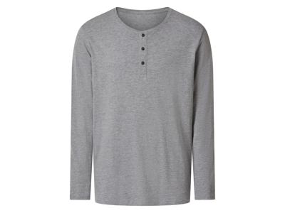 esmara Men Heren longsleeve (Grijs, XL)