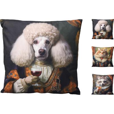 Kussen dieren print 45cm