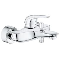 GROHE Eurostyle New badkraan met omstel en koppelingen met gesloten greep chroom 23726003 - thumbnail