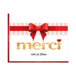 merci voor je steun - merci Finest Selection Assorted chocolade bonbon