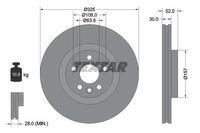 Textar Remschijf 92278603