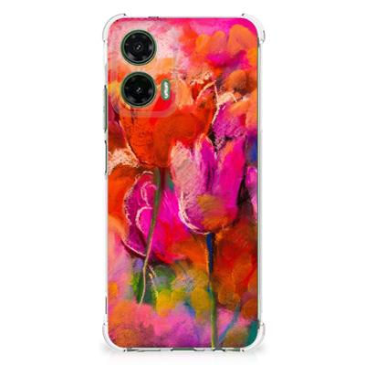 Back Cover Motorola Moto G35 Tulips Back Cover Motorola Moto G35 Tulips