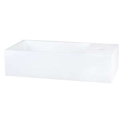 Differnz Solid Fontein Solid surface wit 36 x 18.5 x 9 cm 38.150.01