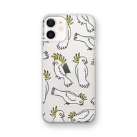 Papegaai: iPhone 12 mini Transparant Hoesje