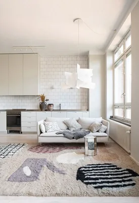 Layered - Vloerkleed Picnic Patterned Wool Rug -